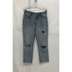 Vervet Let You Down Women's  Size 28 Jeans Distressed Super ‎ High Rise